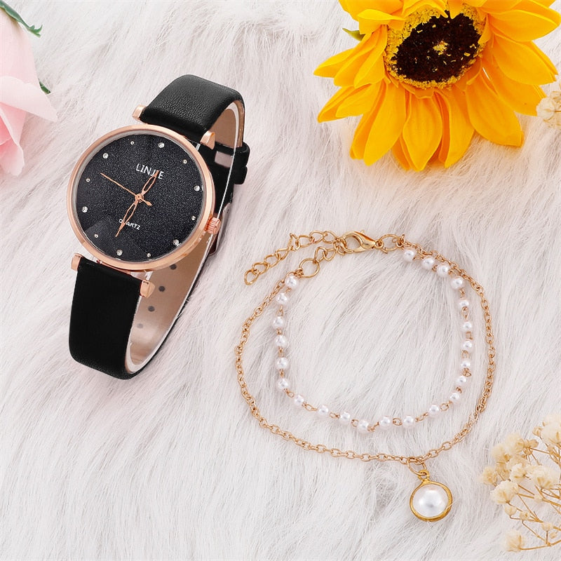 Relógios Femininos Conjunto Luxo - Uni Store